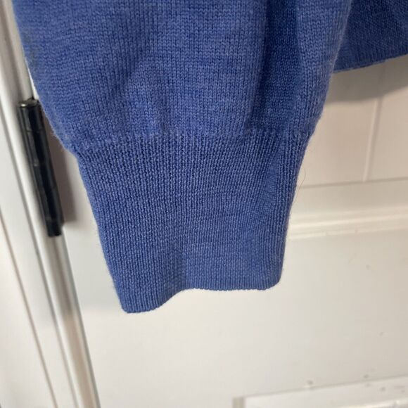 PETER MILLAR COLLECTION Quarter-Zip Sweater Merino Wool Medium - Picture 3 of 5